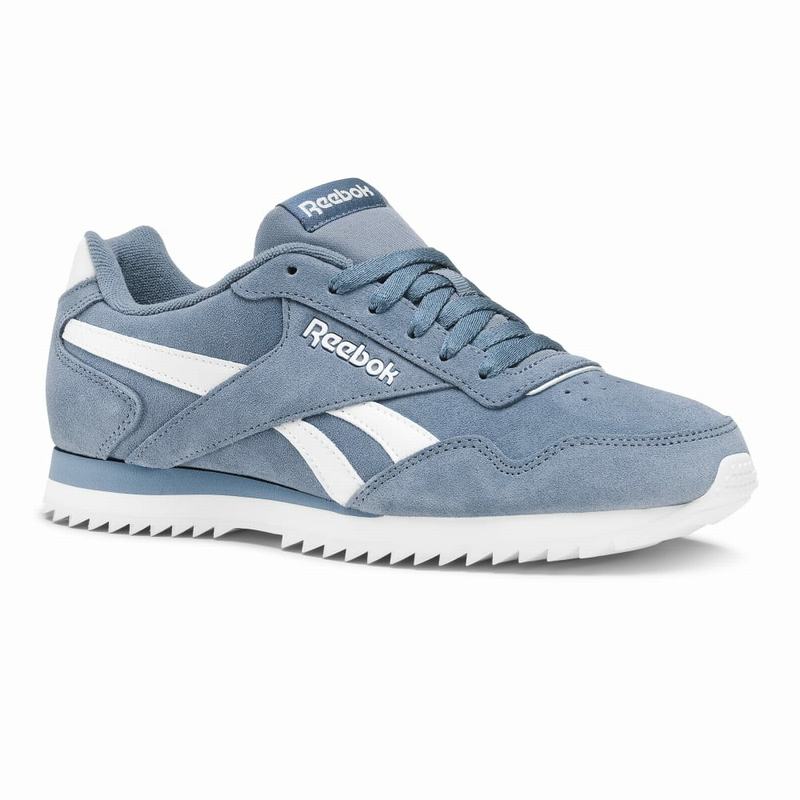 Tenisi Reebok Royal Glide Ripple Barbati Albastri/Albi Romania KZ1619PM